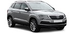 Alkuperäiset varaosat Škoda KAROQ netistä ostaa
