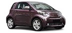 catalogue de pièces pour Toyota IQ en ligne