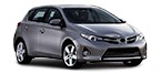 Catalogo de peças auto Toyota AURIS peças