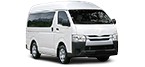 Alkuperäiset varaosat Toyota HIACE netistä