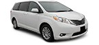 catalogue de pièces pour Toyota SIENNA en ligne