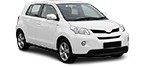 Catalogue des pièces détachées Toyota URBAN CRUISER pièces de rechange