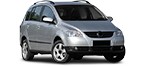 Volkswagen SPACEFOX Autoersatzteilkatalog online