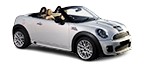 Exhaust system spare parts MINI Roadster