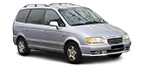 Hyundai TRAJET katalog náhradních dílů online