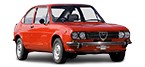Catalogue des pièces détachées Alfa Romeo ALFASUD pièces de rechange