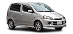 Koupit náhradní díly Daihatsu YRV online