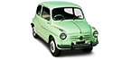 Onderdelencataloog voor Fiat 600 online