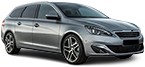 Online bildelarkatalog Peugeot 308 I används och nya