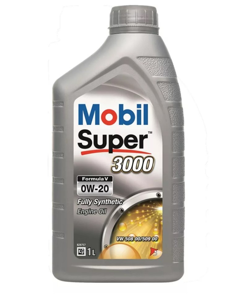 MOBIL Motorolja Mobil Super 3000 Formula V 0W-20 Innehåll: 1l 155851