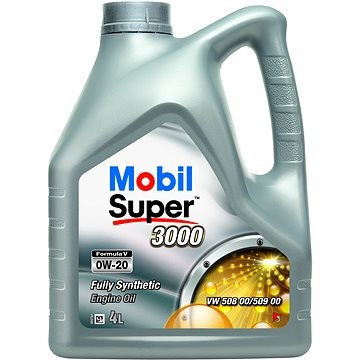 MOBIL Motorolja Mobil Super 3000 Formula V 0W-20 Innehåll: 4l 155856