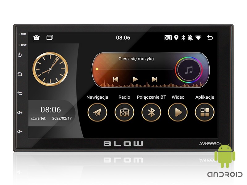 Image of BLOW Autoradio multimedia 2 DIN 78-320#