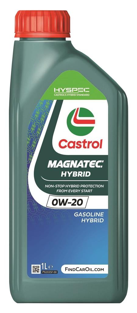 Image of CASTROL Olio motore Castrol Magnatec Hybrid 0W-20 Contenuto: 1l, Olio sintetico 15F872