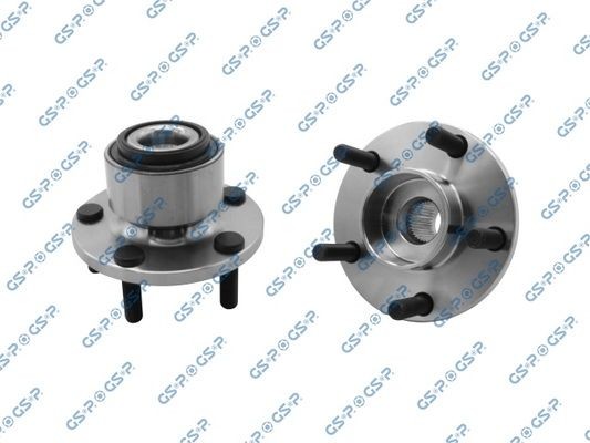 GSP 9336010 Wheel Bearing Kit Front Axle, with integrated ABS sensor ...
