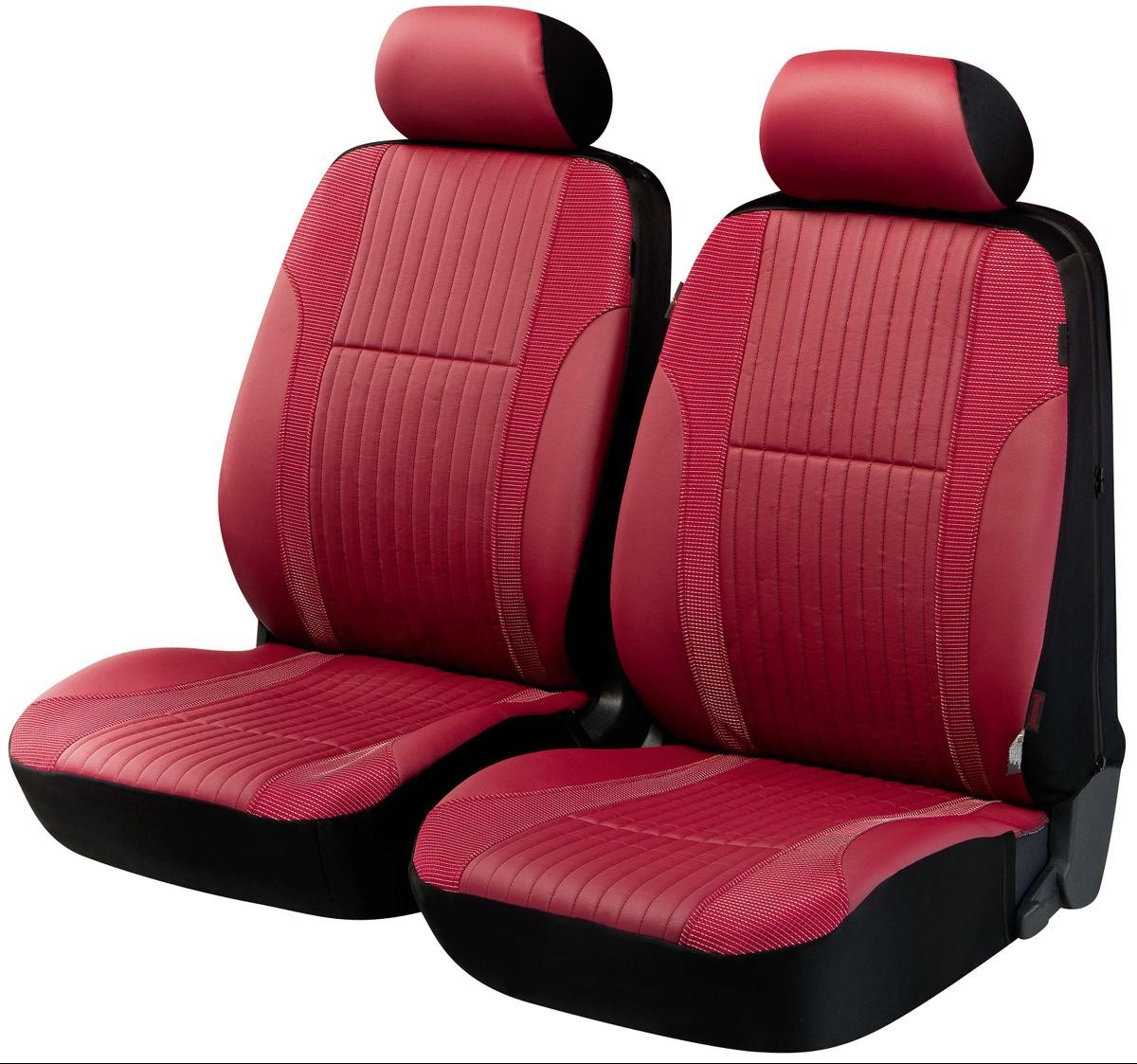 WALSER ZIPP Deluxe Autostoelhoes Rood, Polyester, PU (Polyurethaan), Voor ❱❱❱ prijs en ervaring