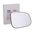 338-0048-1 TYC Spiegelglas, Außenspiegel links 338-0048-1 ❱❱❱ Preis und  Erfahrungen