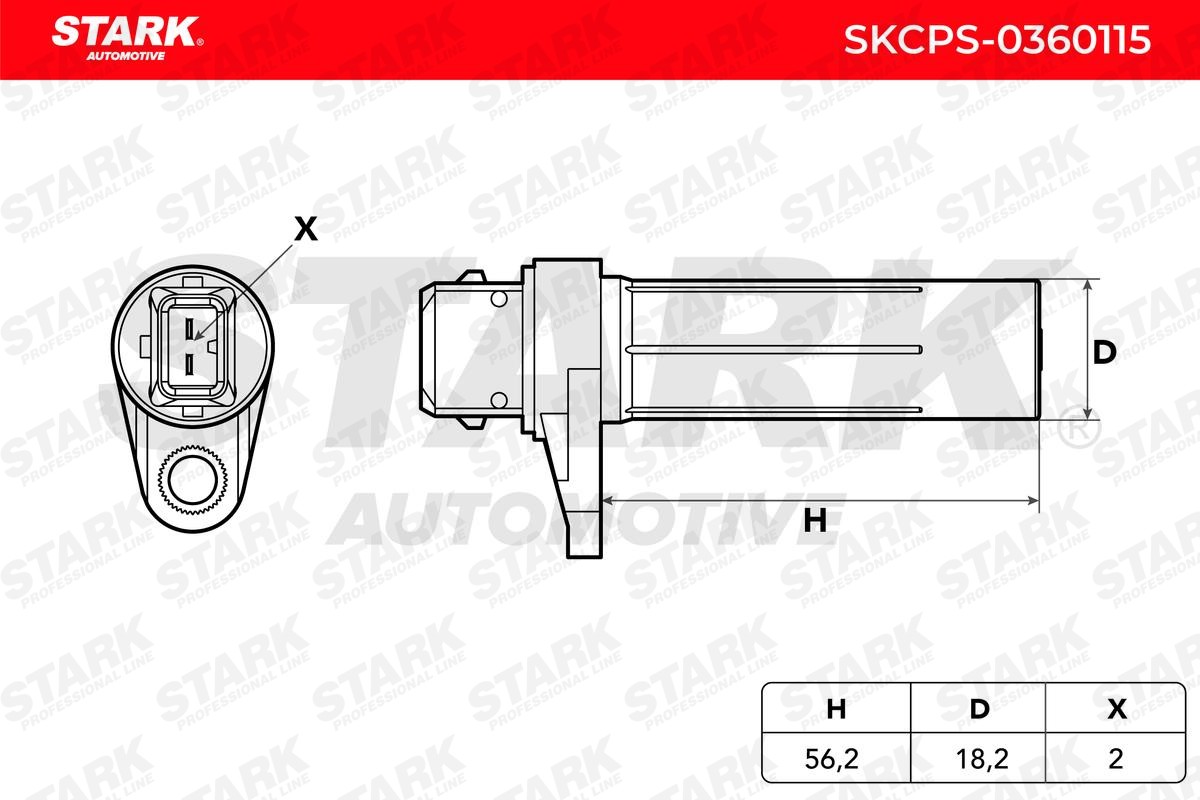 SKCPS-0360115 STARK Kurbelwellensensor SKCPS-0360115 ❱❱❱ Preis und  Erfahrungen