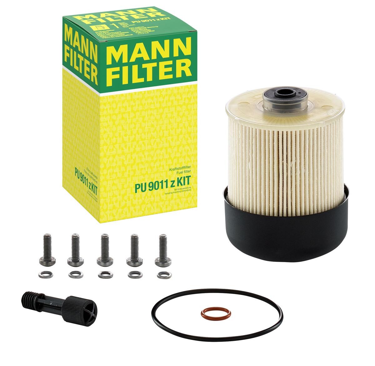 PU 9011 z KIT MANN-FILTER Kraftstofffilter Filtereinsatz, mit Dichtung PU  9011 z KIT ❱❱❱ Preis und Erfahrungen