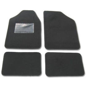9900-1 POLGUM Fußmatten Textil, vorne und hinten, Menge: 4, schwarz,  Universelle passform, 72.5x48.5, 31x47.5 9900-1 ❱❱❱ Preis und Erfahrungen
