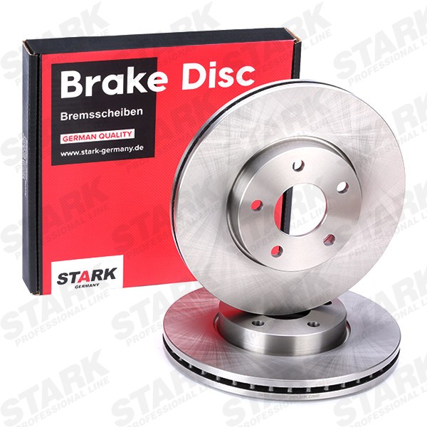SKBD-0020107 STARK Brake disc 278x25mm, 5x108, Vented, internally vented,  Uncoated SKBD-0020107 ❱❱❱ price and experience
