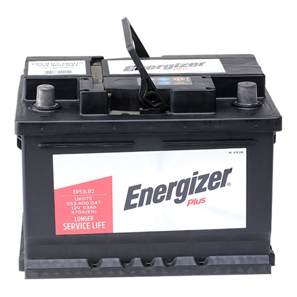 EP53-LB2 ENERGIZER Plus 553400047 Batterie 12V 53Ah 470A B13 LB2  Bleiakkumulator 553400047, EP53-LB2 ❱❱❱ Preis und Erfahrungen