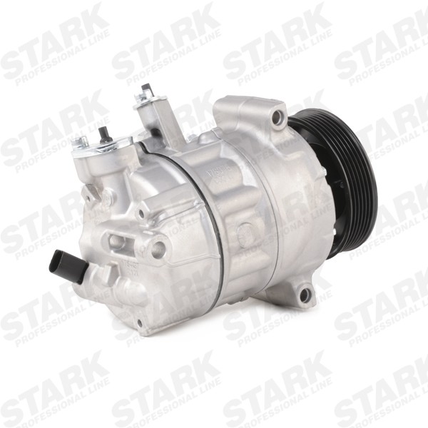 STARK SKKM-0340119 Compresseur de climatisation PXE16, PAG 46, R 134a, avec  huile compresseur-PAG SKKM-0340119