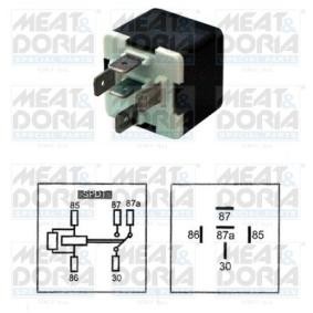 HELLA 4RD 933 332-041 Relay, main current - 12V - 5-pin connector -  Changeover Contact - with holder : : Automotive