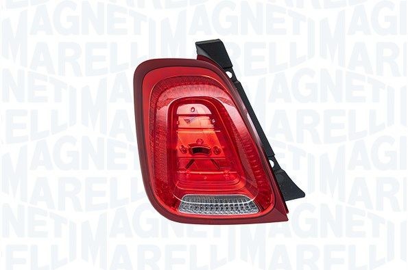 Fiat 500 - Changement ampoule feux arrière (feu stop) 