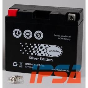 TMBA51015 IPSA Batterie 12V 10Ah 125A ohne Pluspol links, AGM