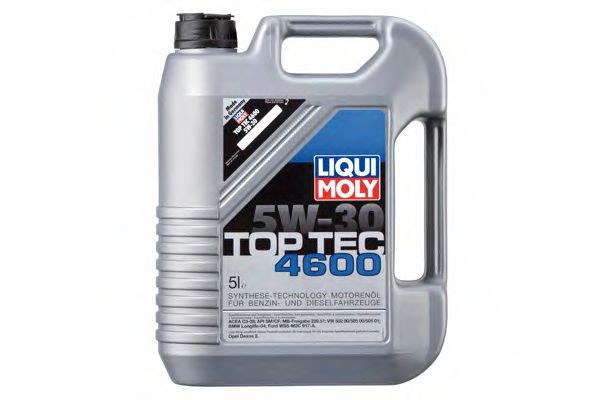 Olio motore LIQUI MOLY Top Tec 4600 5W-30 5l, 3756 ❱❱❱ prezzo e