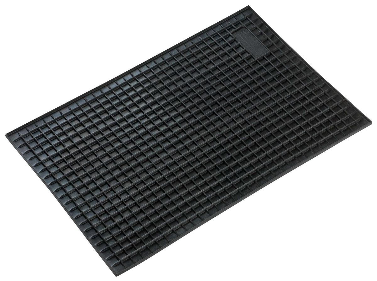 14938 WALSER Rectangle Fußmatten Gummi, Menge: 1, schwarz, Universelle  passform, 41 x 28 14938 ❱❱❱ Preis und Erfahrungen | Automatten