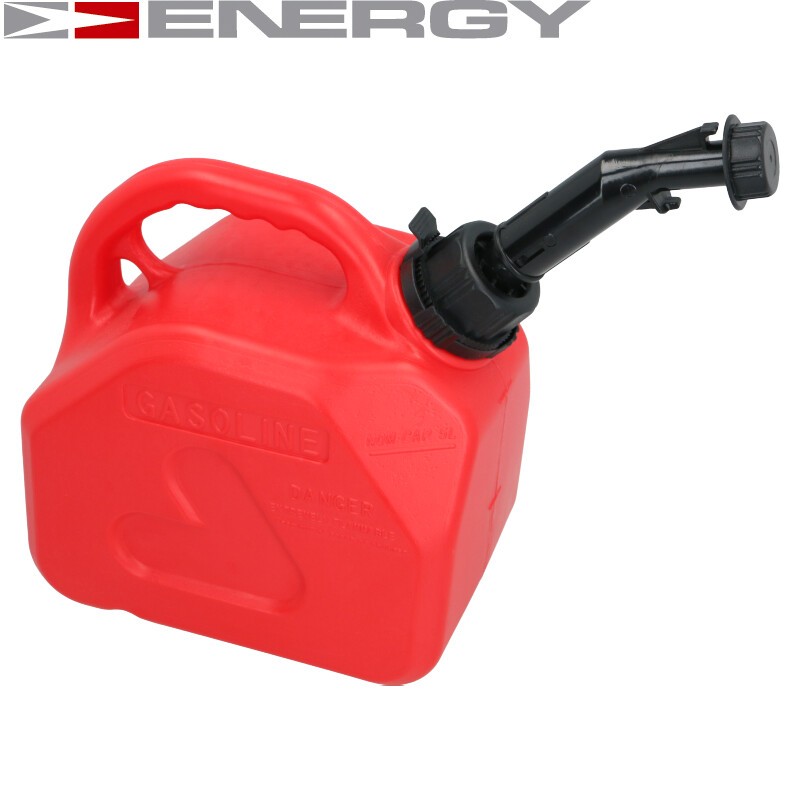 NE00818 ENERGY Reservekanister 5l, mit Ausgießer, Kunststoff