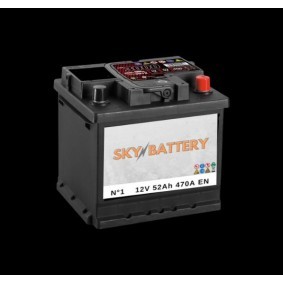 Car battery 52Ah AGM, EFB, GEL for car - buy cheap online