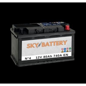 40 27289 03017 3 CARTECHNIC AGM 580901080 Batterie 12V 80Ah 800A