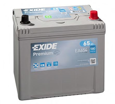 EA654 EXIDE PREMIUM 75D23L Batterie 12V 65Ah 580A Korean B1 D23 Batterie au  plomb 75D23L, 005TE ❱❱❱ prix et expérience