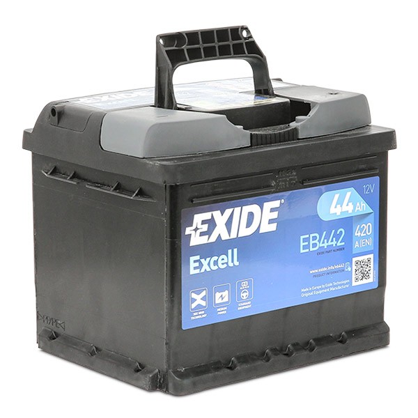 EB442 EXIDE EXCELL 063SE Batterie 12V 44Ah B13 LB1 Bleiakkumulator