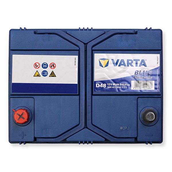 5604110543132 VARTA BLUE dynamic D48 D48 Batterie 12V 60Ah 540A