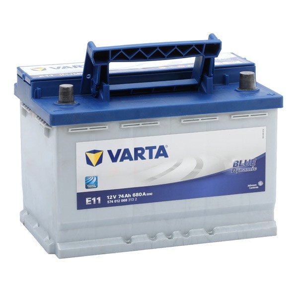 5740120683132 VARTA BLUE dynamic E11 E11 Batterie 12V 74Ah 680A B13 L3  Batterie au plomb E11, 574012068 ❱❱❱ prix et expérience