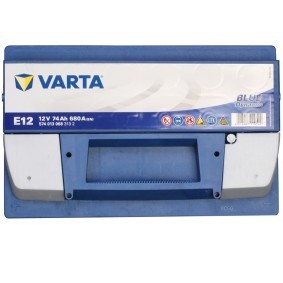 VARTA BLUE dynamic, E12 Batterie 5740130683132 12V 74Ah 680A B13  Bleiakkumulator E12, 574013068