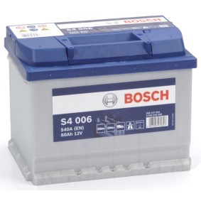 Bosch Starterbatterie S4 12V 60Ah 540A BMW 3 Limousine, 0092S40040