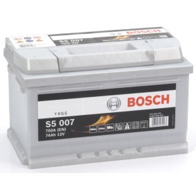 BOSCH Starterbatterie S5 007 74Ah 750A 12V 0092S50070 günstig