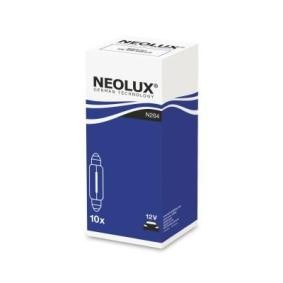 N264-02B NEOLUX® Kennzeichenbeleuchtung, Birne 12V 10W 47 mm