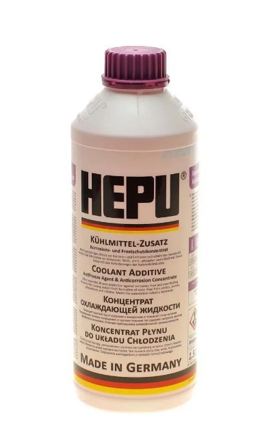 P999-G12-SUPERPLUS HEPU Kühlmittel pink, 1,5l, -38(50/50) G12++