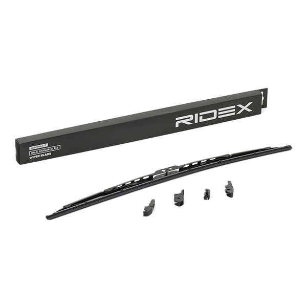 298W0138 RIDEX Scheibenwischer 600 mm vorne, Bügelwischblatt ohne Spoiler,  Standard 298W0138 ❱❱❱ Preis und Erfahrungen
