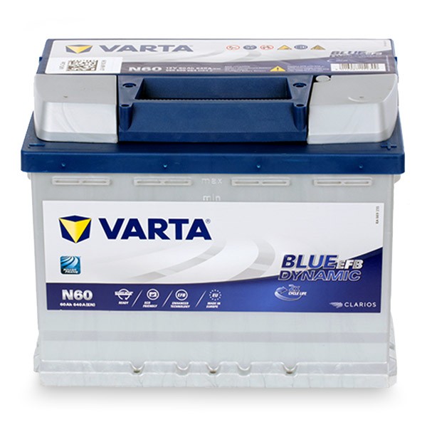 560500064D842 VARTA BLUE dynamic EFB N60 N60 Batterie 12V 60Ah 640A B13 L2  Batterie EFB N60, 560500064 ❱❱❱ prix et expérience