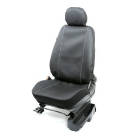 Vente housses de sièges auto en cuir artificiel (noir) en Côte d