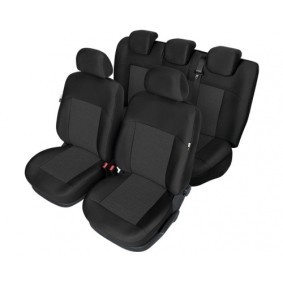 Sitzbezüge passend für VW Passat (Model: Pilot - Schwarz-Rot)