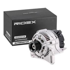 4G0106 RIDEX Lichtmaschine 14V, 90A, exkl. Vakuumpumpe, Ø 55 mm