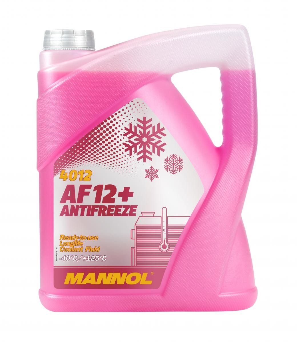 MN4012-5 MANNOL AF12+ Kühlmittel G12+ Rot, 5l AF12 ❱❱❱ Preis und Erfahrungen