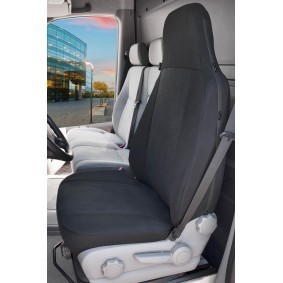 Premium Housse de siège pour VW T4 1990-2004, 1 housse de siège simple avant  + housse d'accoudoir, 1 couverture de banc double, Housses de siège pour  VW T4